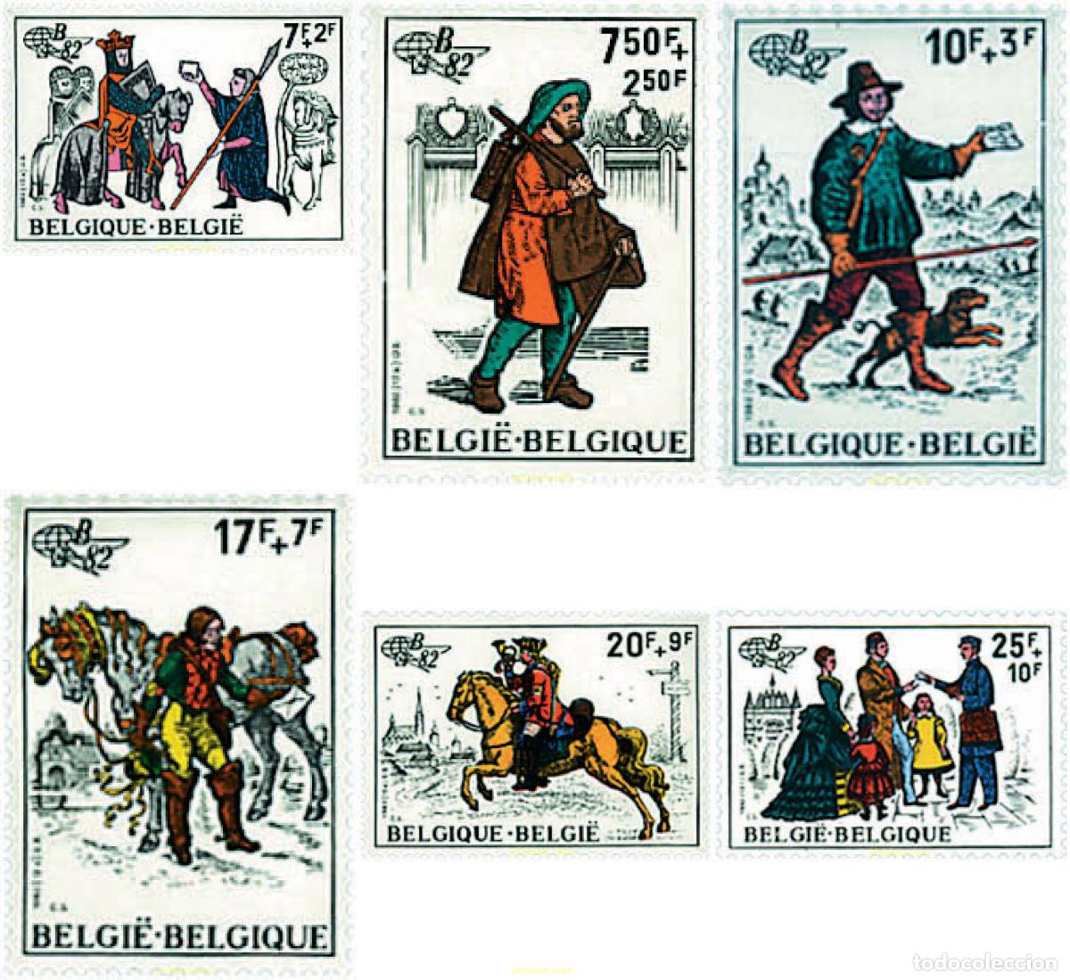 Sellos: 85235 MNH BELGICA 1982 BELGICA 82. EXPOSICION FILATELICA INTERNACIONAL