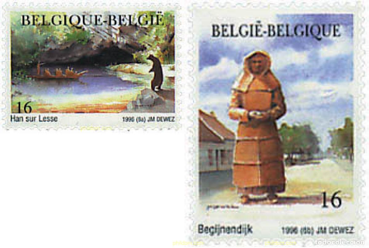 Sellos: 87984 MNH BELGICA 1996 TURISMO
