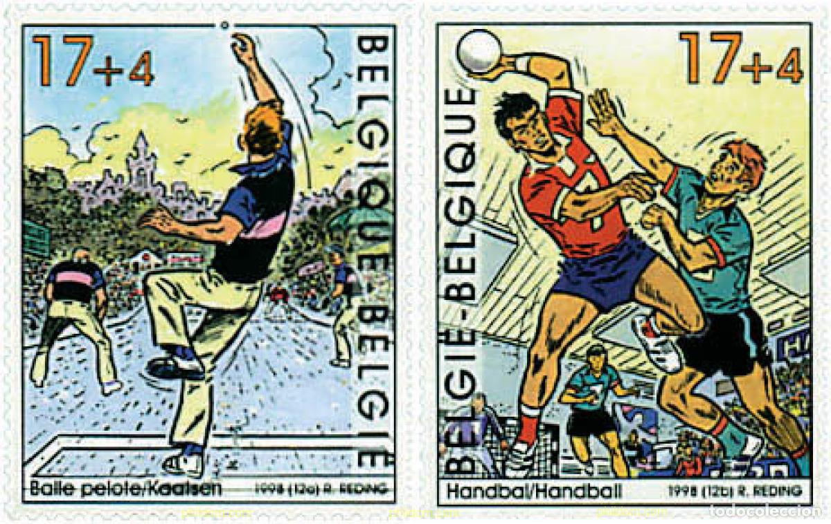 Sellos: 85360 MNH BELGICA 1998 DEPORTES