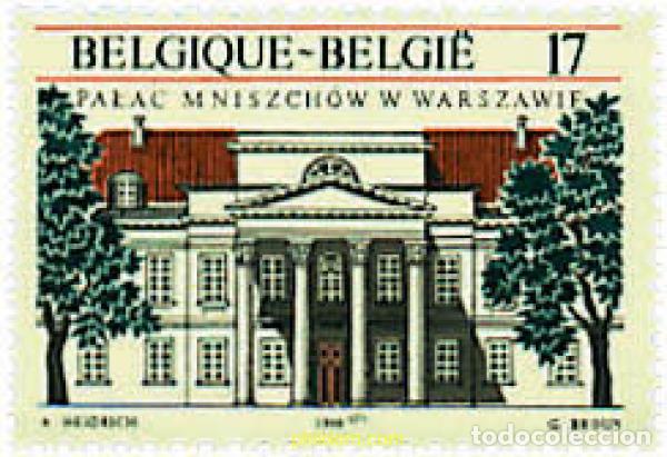 Sellos: 87925 MNH BELGICA 1998 PALACIO MNISZECH, VARSOVIA