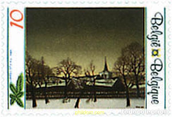 Sellos: 85169 MNH BELGICA 1990 NAVIDAD Y A&Ntilde;O NUEVO