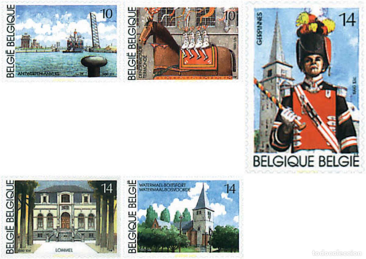 Sellos: 86038 MNH BELGICA 1990 TURISMO