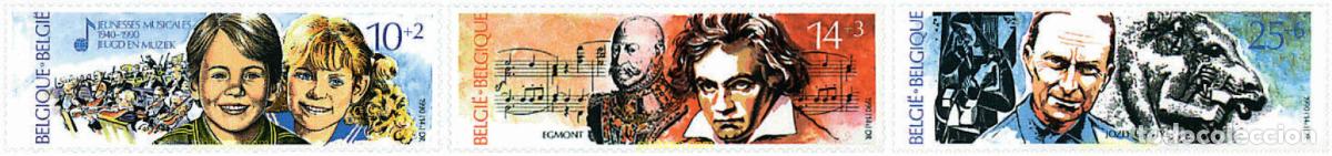 Sellos: 86041 MNH BELGICA 1990 PRO CULTURA