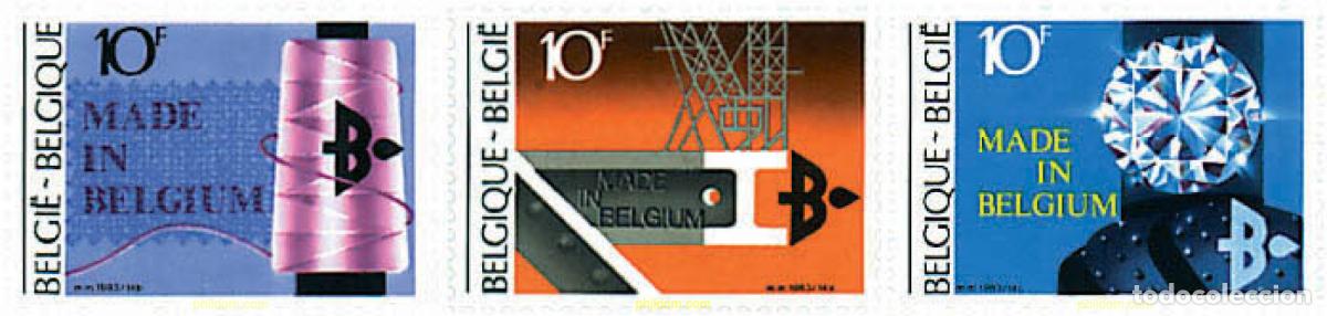 Sellos: 84719 MNH BELGICA 1983 EXPORTACIONES BELGAS