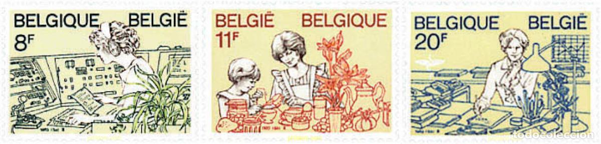 Sellos: 85241 MNH BELGICA 1983 LA MUJER