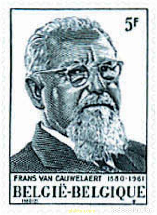 Sellos: 84644 MNH BELGICA 1980 CENTENARIO DEL NACIMIENTO DE FRANS VAN CAUWELAERT