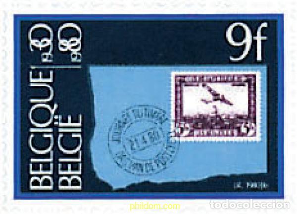 Sellos: 673830 USED BELGICA 1980 DIA DEL SELLO