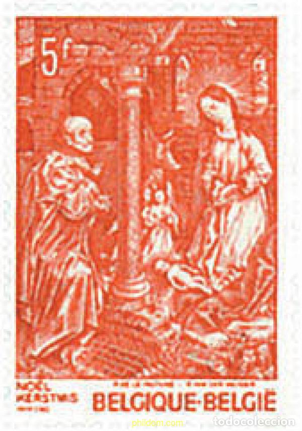 Sellos: 84536 MNH BELGICA 1977 NAVIDAD