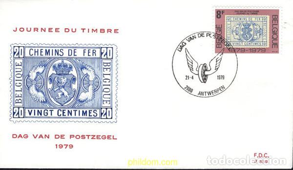 Sellos: 407547 MNH BELGICA 1979 DIA DEL SELLO