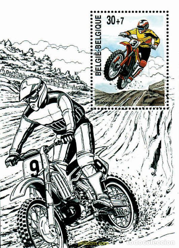 Sellos: 85375 MNH BELGICA 1999 MOTOCICLISMO