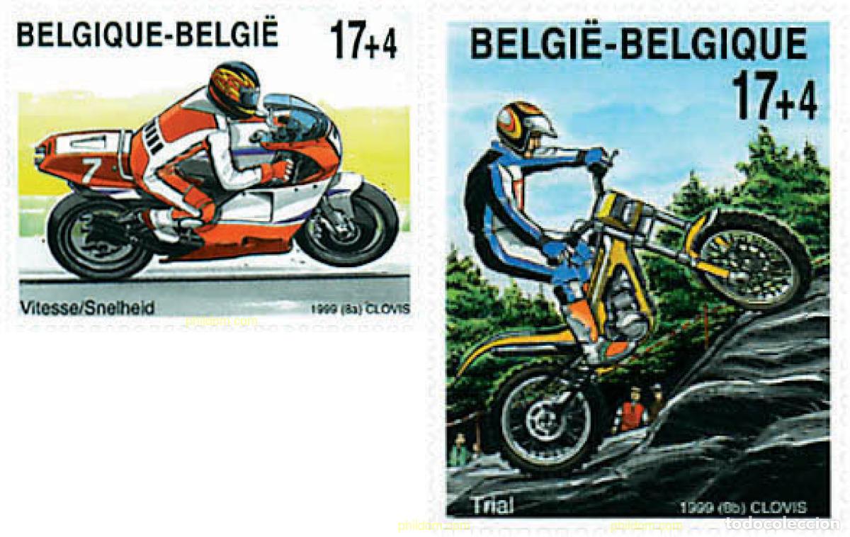 Sellos: 85374 MNH BELGICA 1999 MOTOCICLISMO