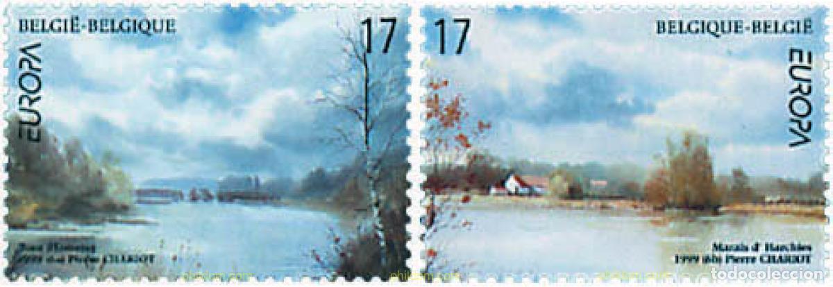 Sellos: 85983 MNH BELGICA 1999 EUROPA CEPT. RESERVAS Y PARQUES NATURALES