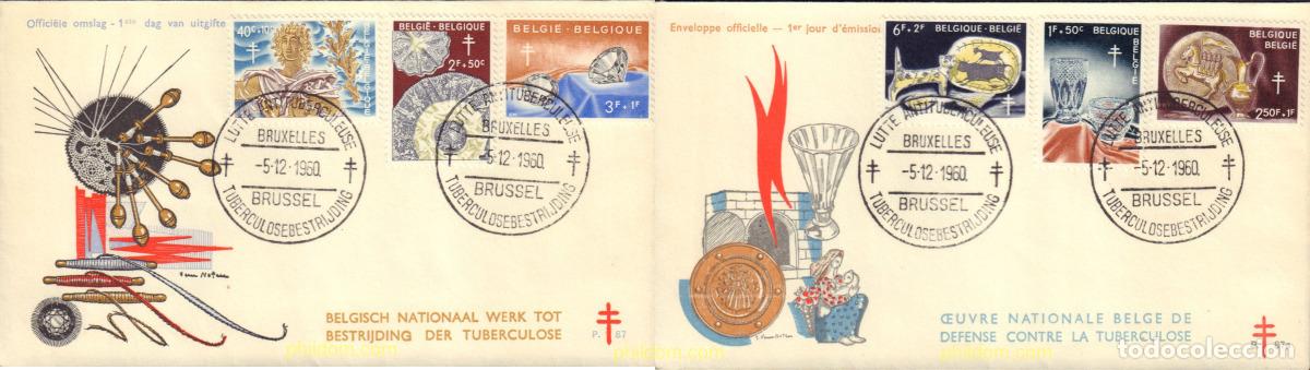Sellos: 411254 MNH BELGICA 1960 ANTITUBERCULOSIS. ARTESANIA