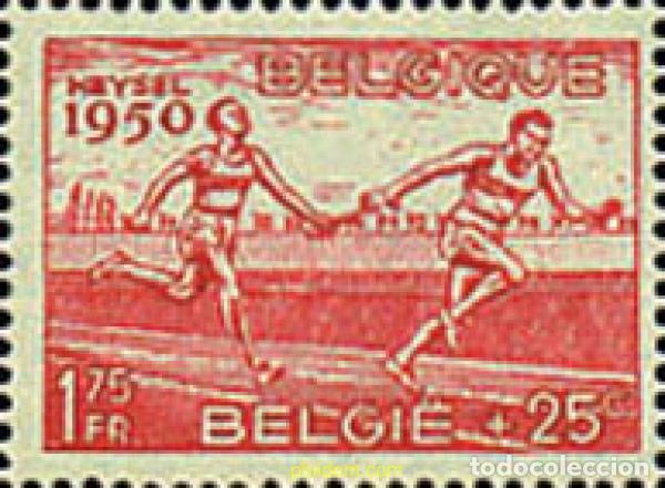 Briefmarken: 22769 MNH BELGICA 1950 CAMPEONATOS DE EUROPA DE ATLETISMO EN BRUSELAS