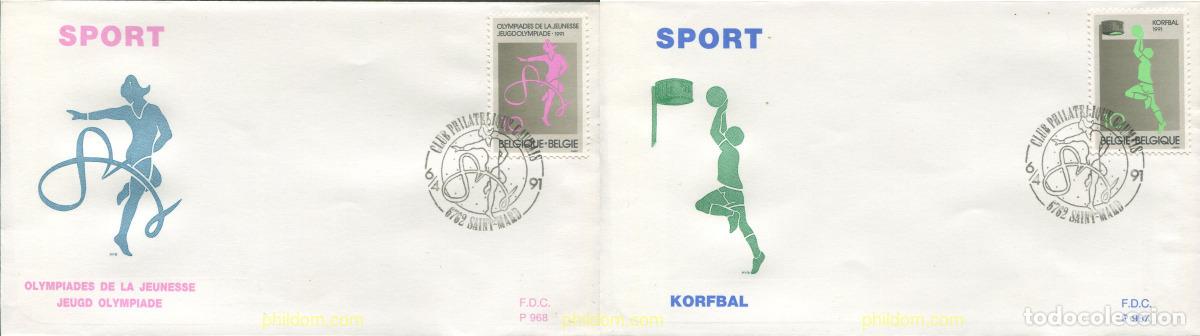 Sellos: 376122 MNH BELGICA 1991 DEPORTES