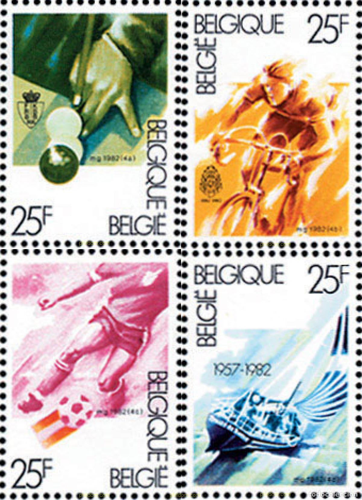 Sellos: 22795 MNH BELGICA 1982 DEPORTES