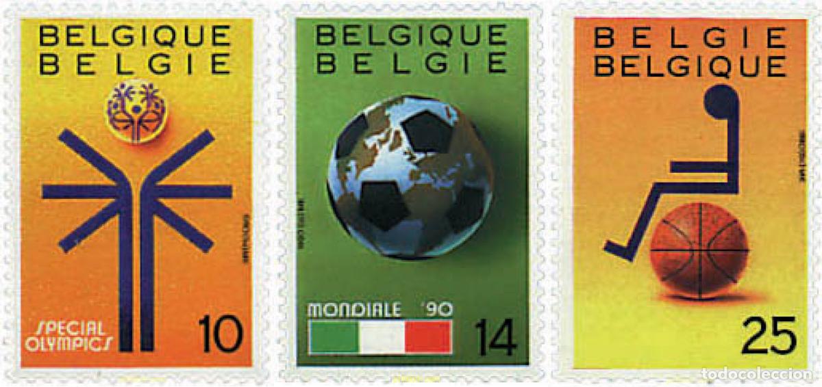 Sellos: 86029 MNH BELGICA 1990 DEPORTES
