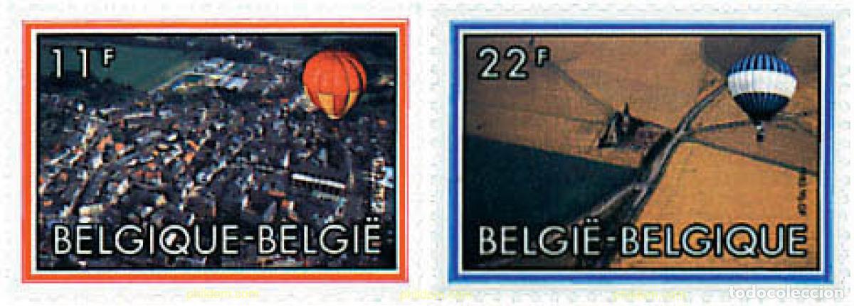 Sellos: 84717 MNH BELGICA 1983 BICENTENARIO DE LA PRIMERA ASCENSION EN GLOBO