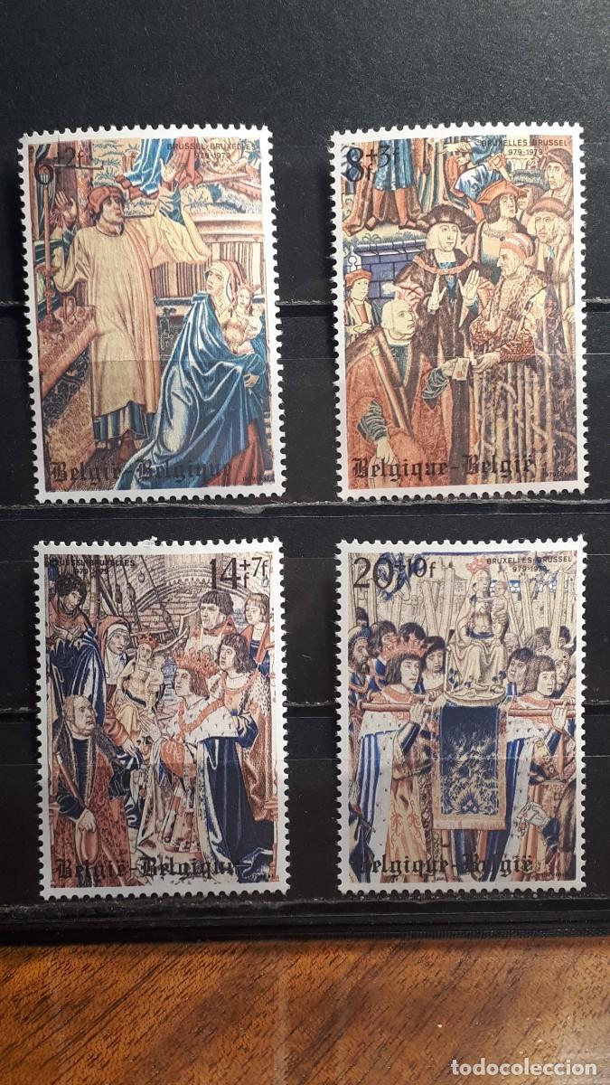 Sellos: B&Eacute;LGICA. A&Ntilde;O 1979. **. YVERT 1928/31
