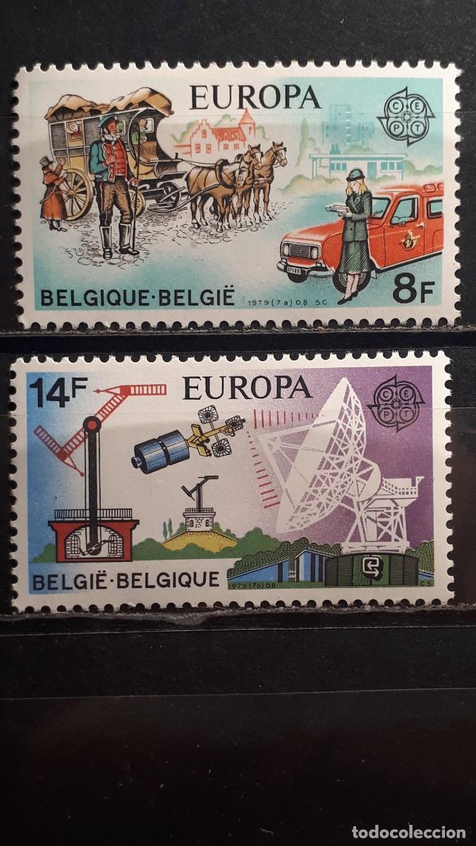 Sellos: B&Eacute;LGICA. A&Ntilde;O 1979. **. YVERT 1925/6