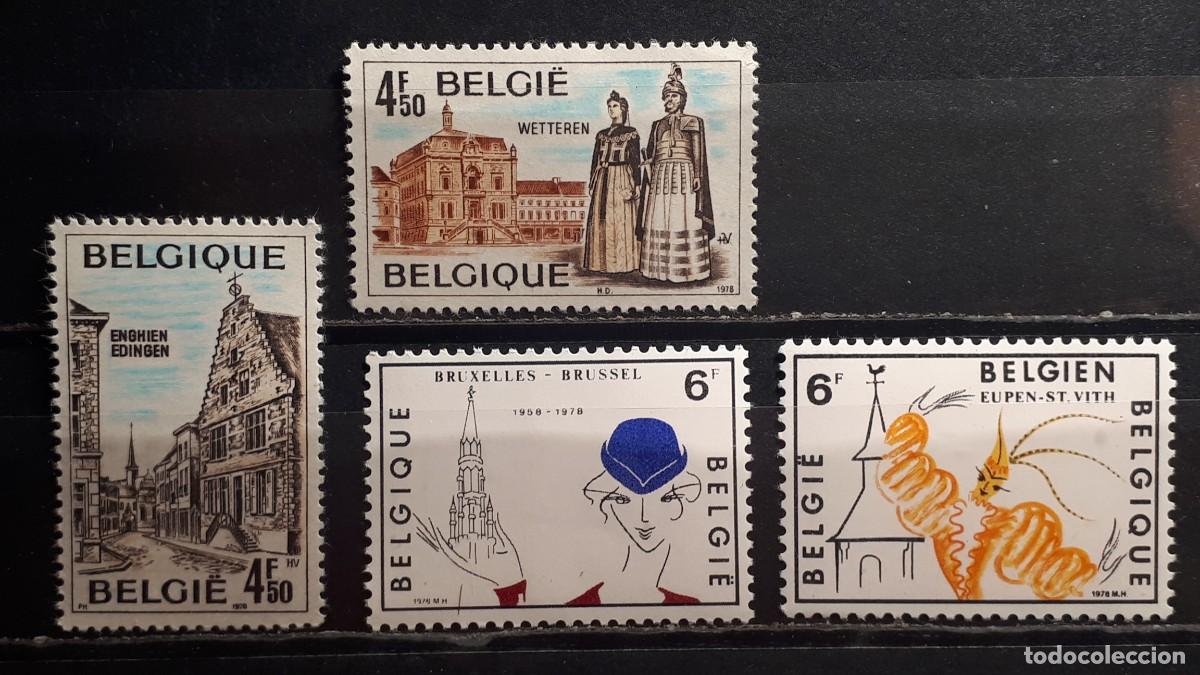 Sellos: B&Eacute;LGICA. A&Ntilde;O 1978. **. YVERT 1902/5