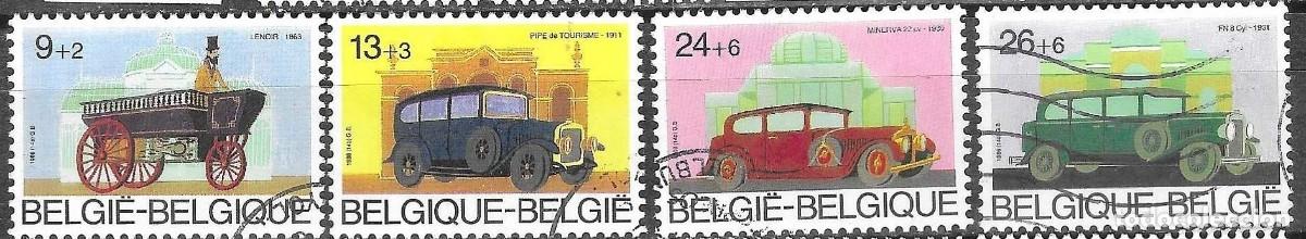 Sellos: SELLOS USADOS DE BELGICA 1986, YT 2232/ 35