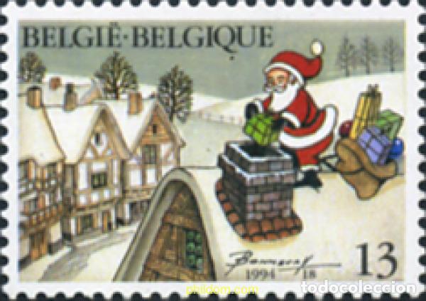 Sellos: 85270 MNH BELGICA 1994 NAVIDAD Y A&Ntilde;O NUEVO