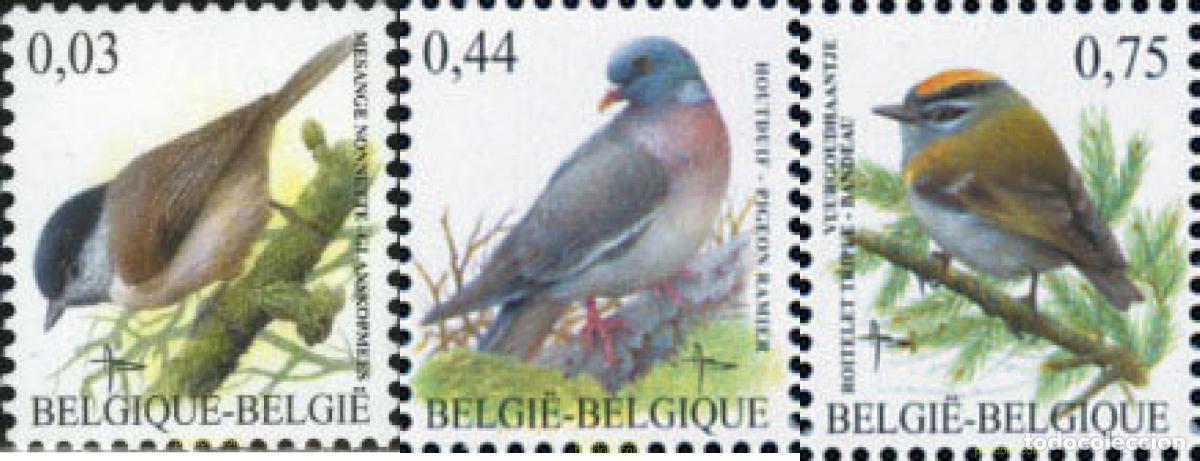 Sellos: 159163 MNH BELGICA 2005 AVES