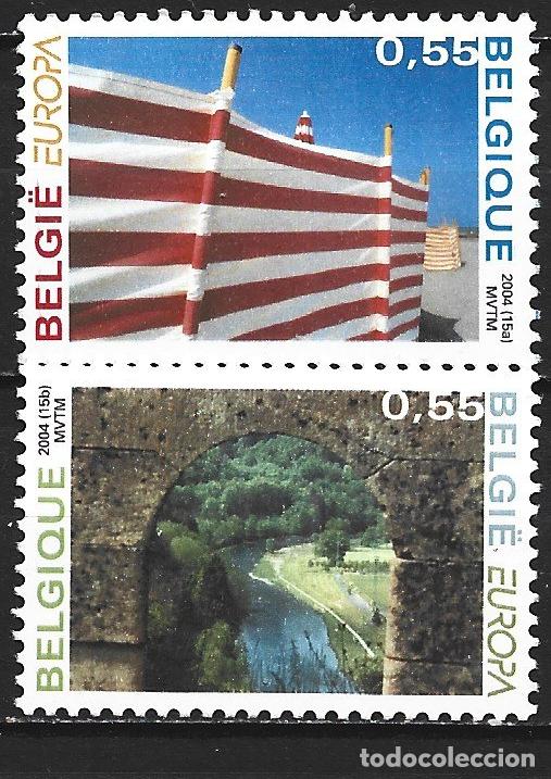 Sellos: BELGICA YVERT NUM. 3278/3279 ** SERIE COMPLETA SIN FIJASELLOS