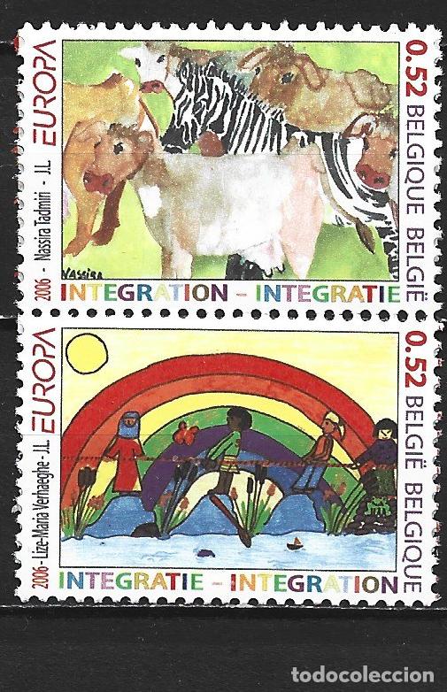 Sellos: BELGICA YVERT NUM. 3546/3547 ** SERIE COMPLETA SIN FIJASELLOS
