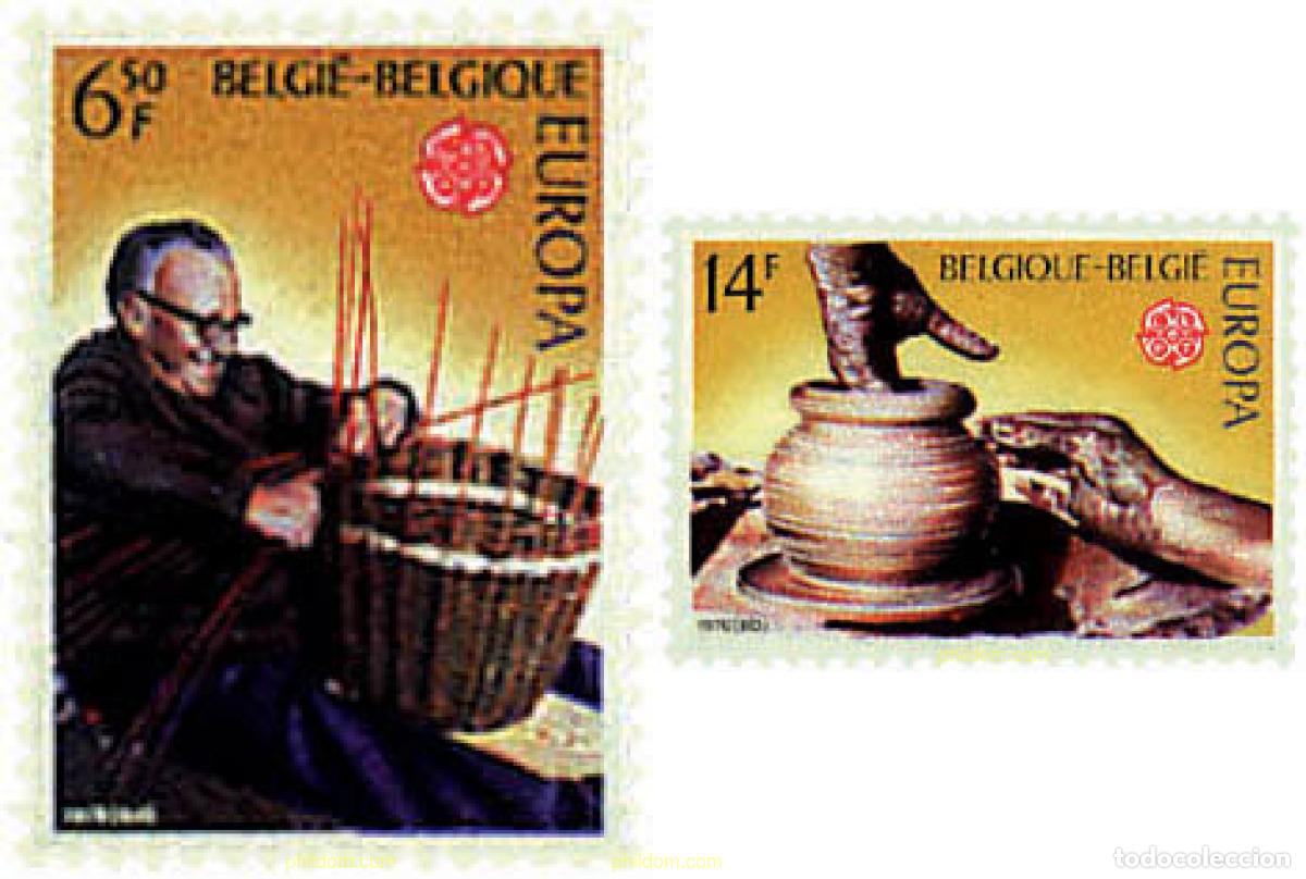 Sellos: 85931 MNH BELGICA 1976 EUROPA CEPT 1976 - ARTESANIA