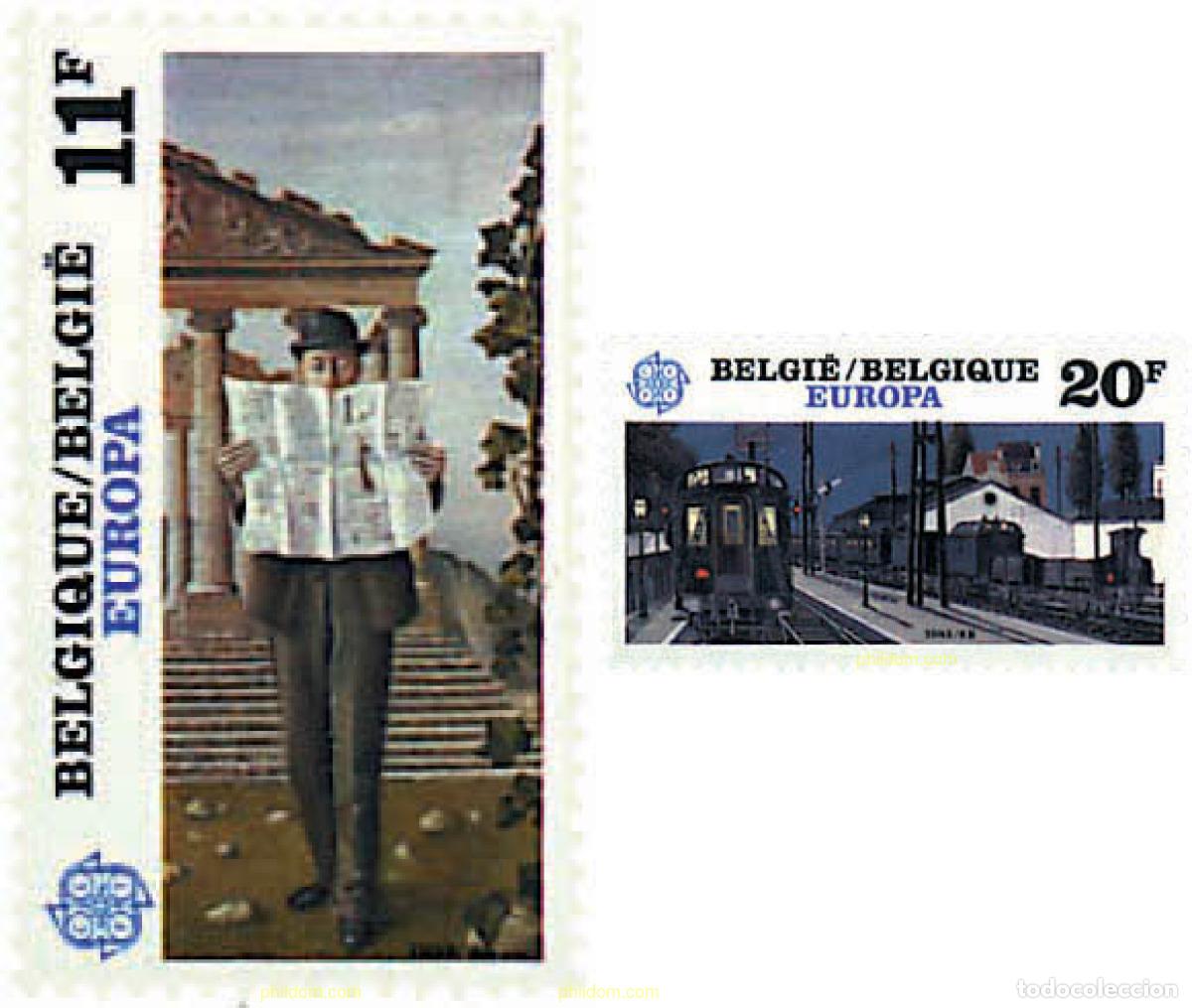 Sellos: 85938 MNH BELGICA 1983 EUROPA CEPT. GRANDES OBRAS DE LA HUMANIDAD