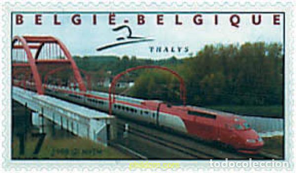 Sellos: 85344 MNH BELGICA 1998 TREN DE ALTA VELOCIDAD