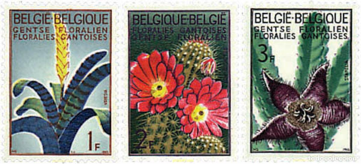 Sellos: 97115 MNH BELGICA 1965 FLORALIES EN GANTE