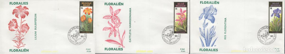 Sellos: 394164 MNH BELGICA 1990 FLORALIES EN GANTE