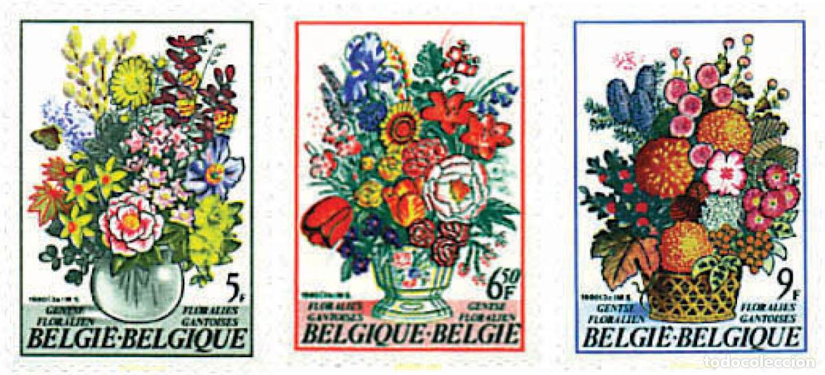 Sellos: 97124 MNH BELGICA 1980 FLORALIES EN GANTE