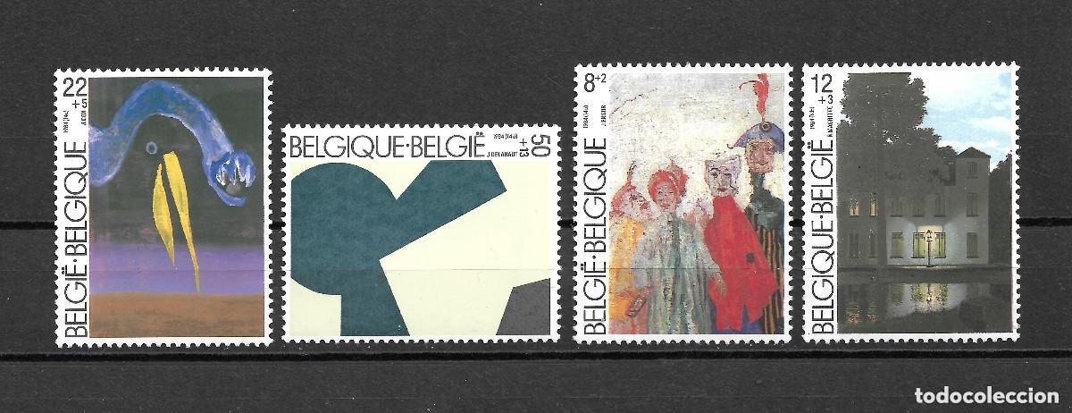 Sellos: B&Eacute;LGICA 1984 SERIE YVERT 2141/2144 MNH** SIN CHARNELA LUJO.