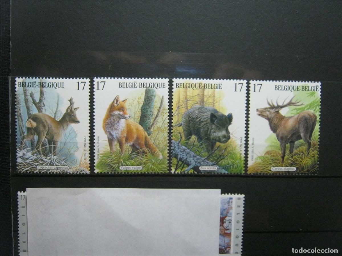 Sellos: B&Eacute;LGICA 1998 SERIE YVERT 2748/2751 MNH** SIN CHARNELA LUJO.