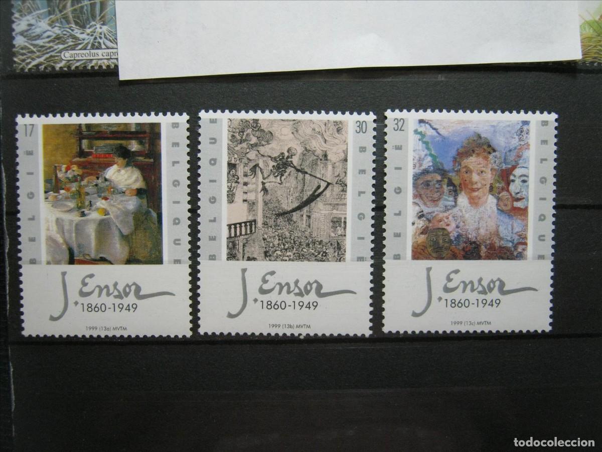 Sellos: B&Eacute;LGICA 1999 SERIE YVERT 2829/2831 MNH** SIN CHARNELA LUJO.