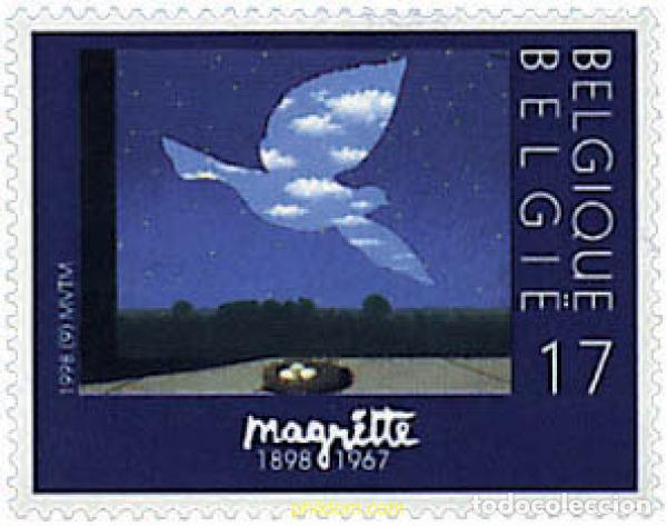 Sellos: 86123 MNH BELGICA 1998 CENTENARIO DEL NACIMIENTO DE RENE MAGRITTE