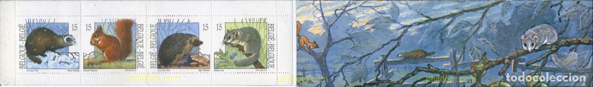 Sellos: 1974 MNH BELGICA 1992 PEQUE&Ntilde;OS MAMIFEROS