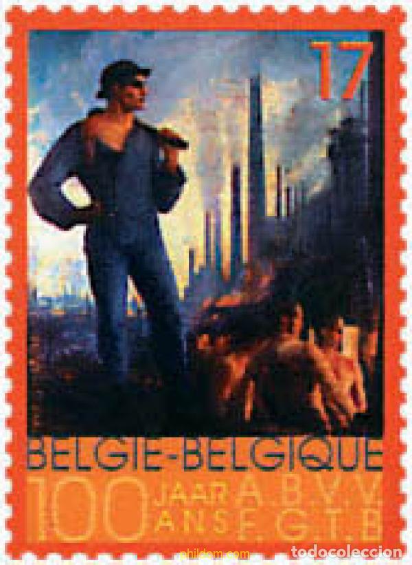 Stamps: 87930 MNH BELGICA 1998 CENTENARIO DE LA FGTB