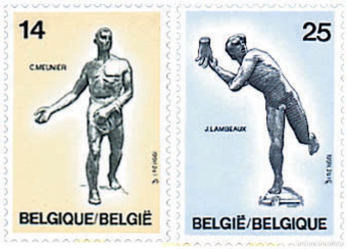 Selos: 85209 MNH BELGICA 1991 ESCULTURAS BELGAS DEL SIGLO XIX