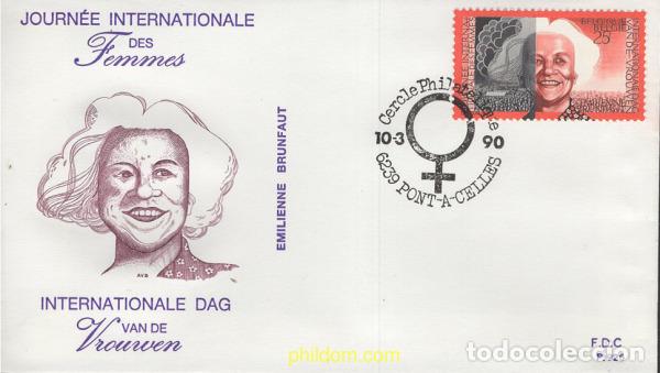 Selos: 407411 MNH BELGICA 1990 DIA INTERNACIONAL DE LA MUJER