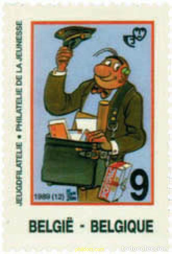 Sellos: 84936 MNH BELGICA 1989 FILATELIA DE LA JUVENTUD