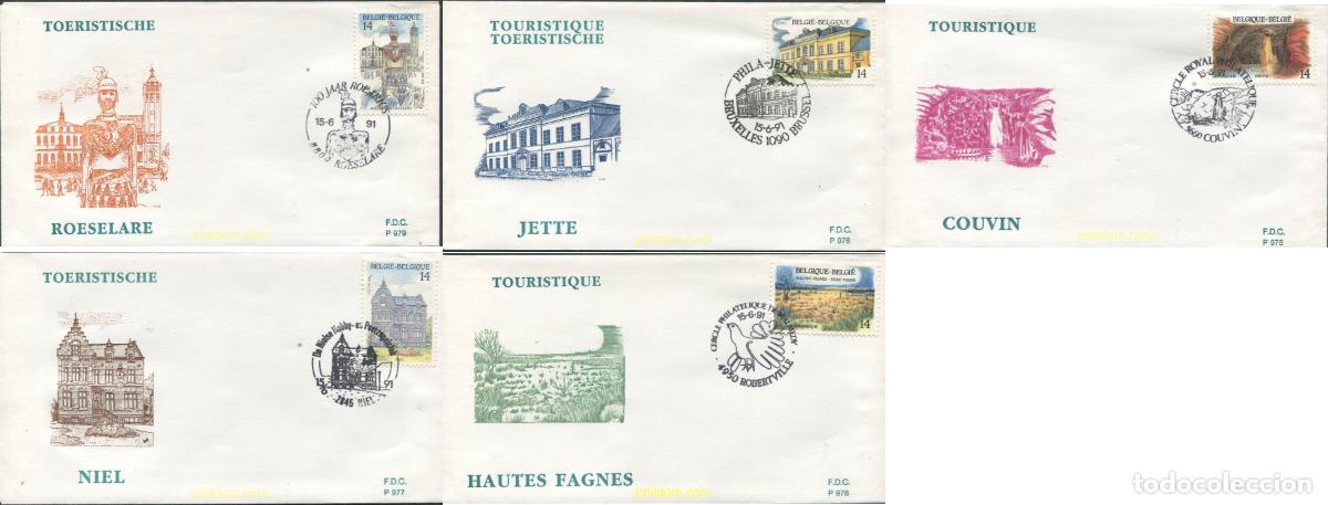 Sellos: 407402 MNH BELGICA 1991 TURISMO