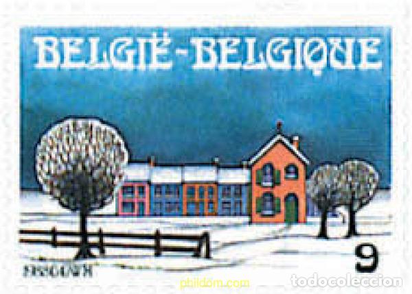 Sellos: 84917 MNH BELGICA 1988 NAVIDAD Y A&Ntilde;O NUEVO