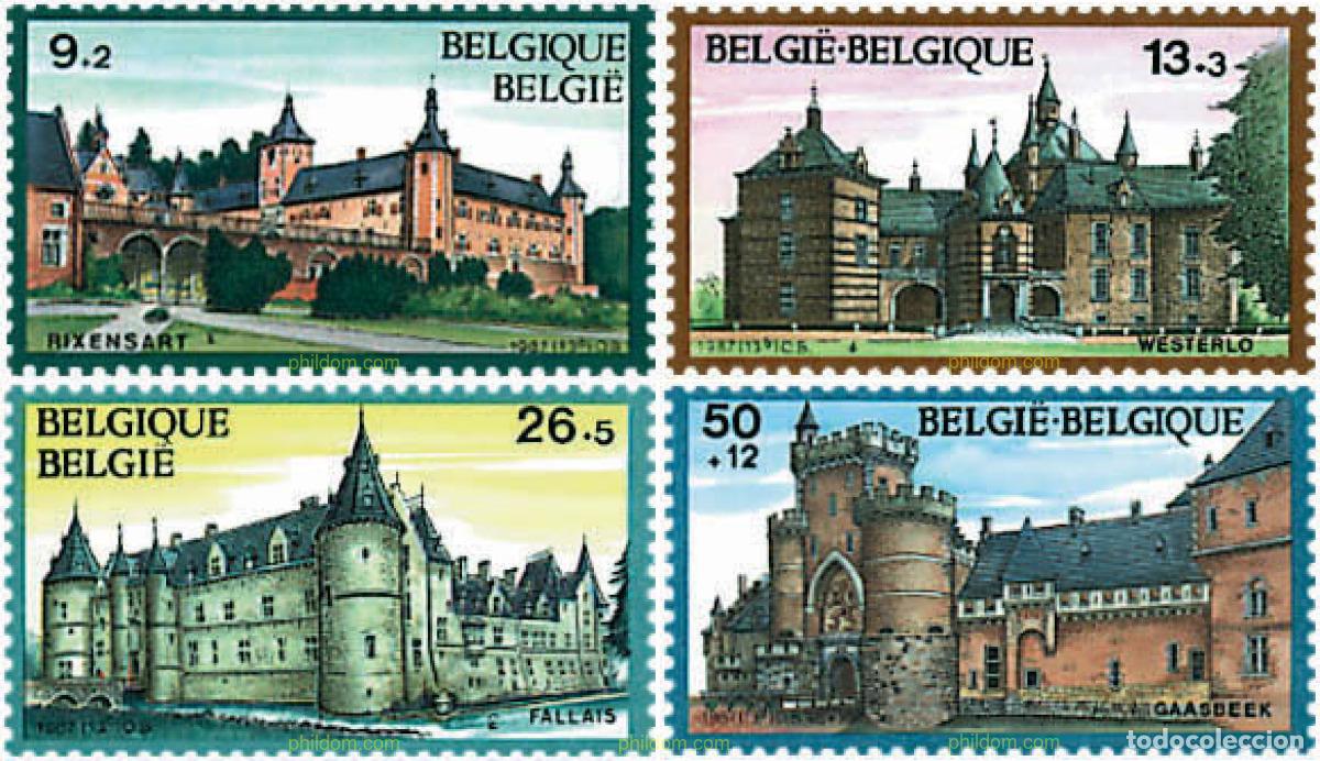 Sellos: 85397 MNH BELGICA 1987 CASTILLOS