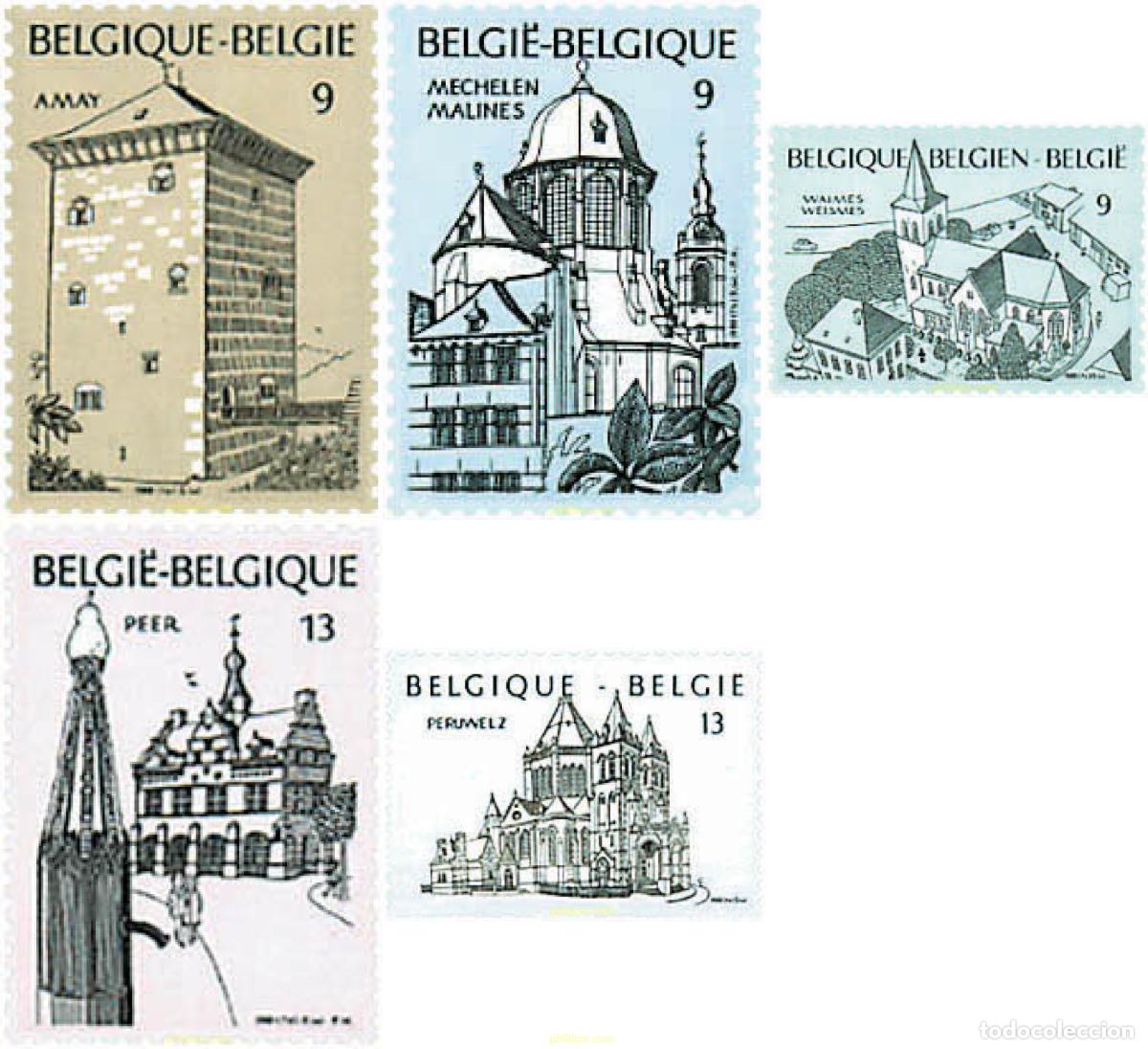 Francobolli: 85400 MNH BELGICA 1988 TURISMO