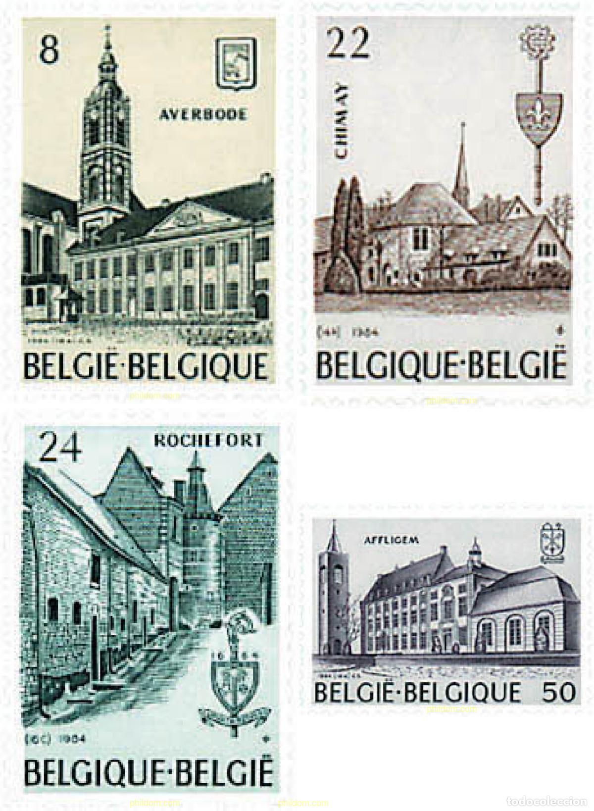 Francobolli: 85321 MNH BELGICA 1984 ABADIAS